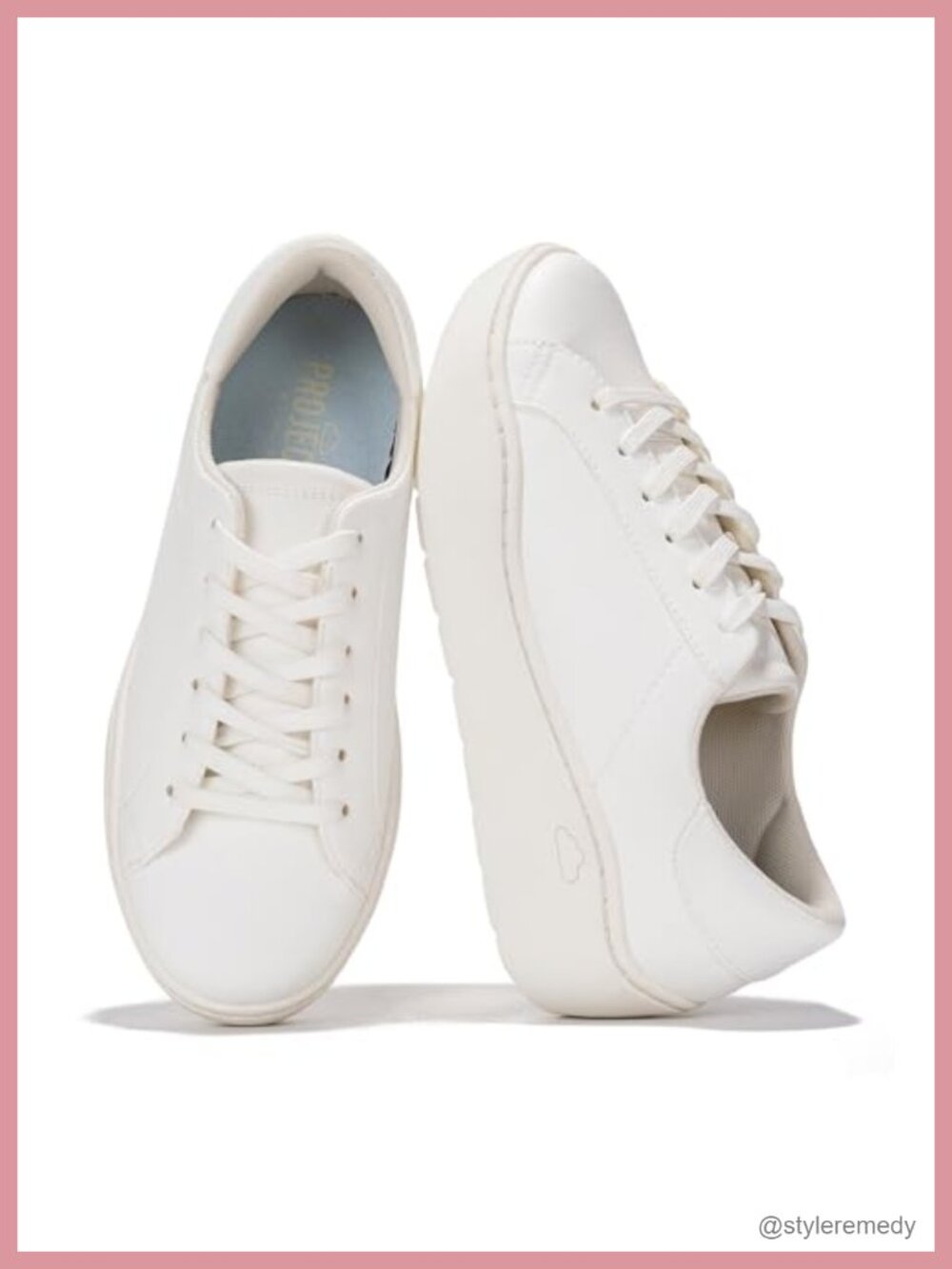 Project Cloud Women's Platform Fashion Sneakers, Memory Foam Insole